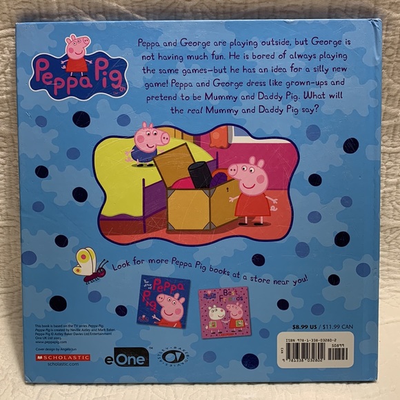 Playtime for Peppa and George - Hardcover Book by Scholastic - Picture 2 of 8
